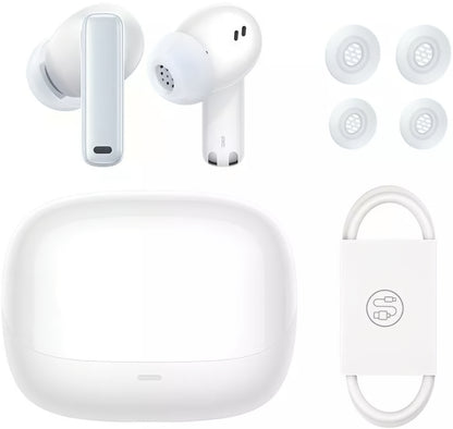 Handsfree Bluetooth Baseus Bowie M2s, TWS, ANC, Alb NGTW350102