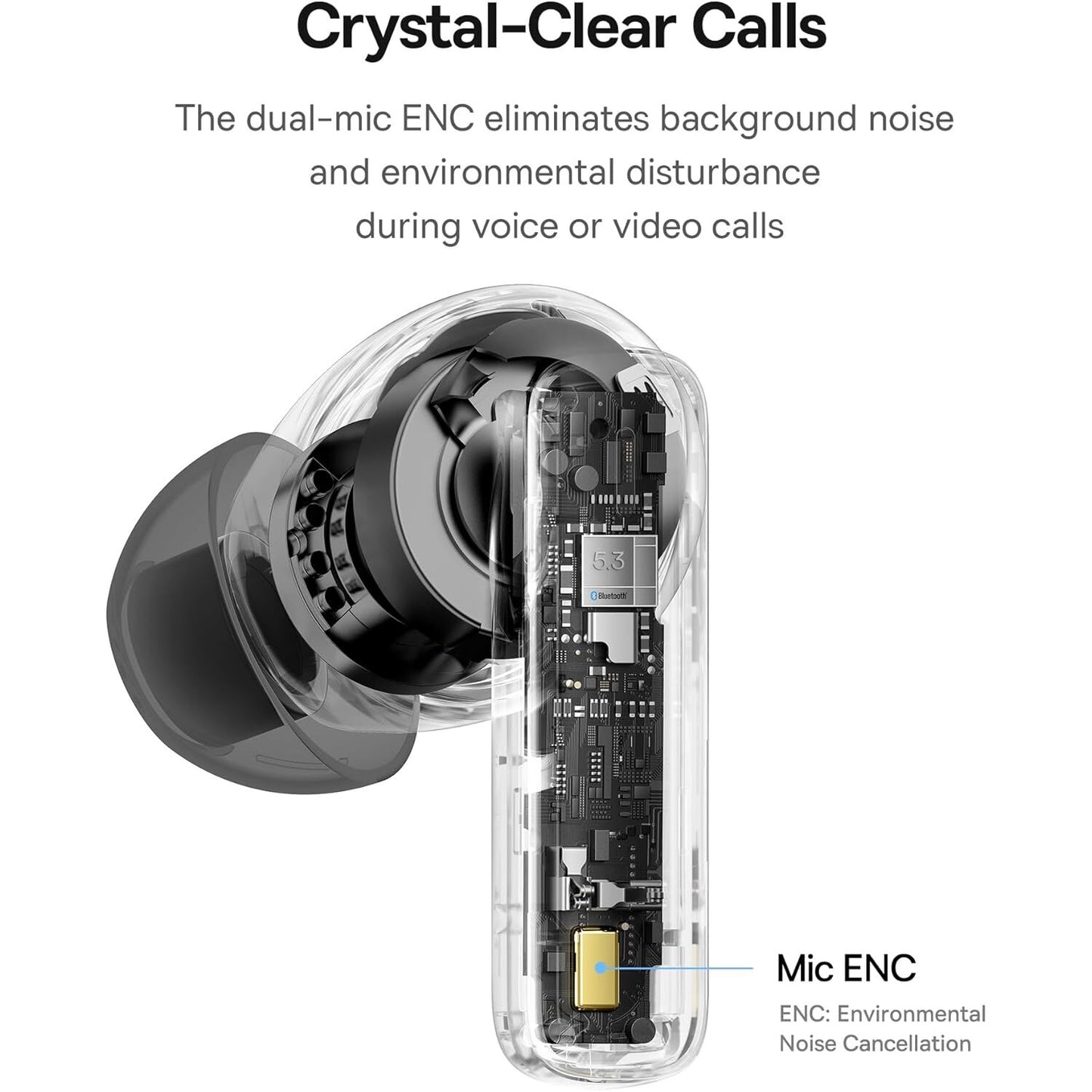 Handsfree Bluetooth Baseus Bowie E20, TWS, Negru