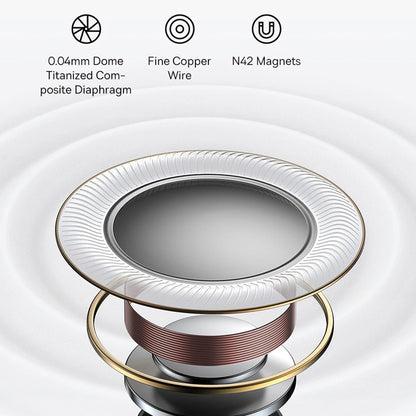 Handsfree Bluetooth Baseus Bowie M2, TWS, Alb A00024000221-Z1