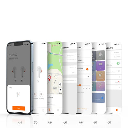 Handsfree Bluetooth Baseus Bowie M2, TWS, Alb A00024000221-Z1