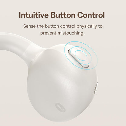 Handsfree Bluetooth Baseus Bowie MC1, TWS, Alb A00083501226-00