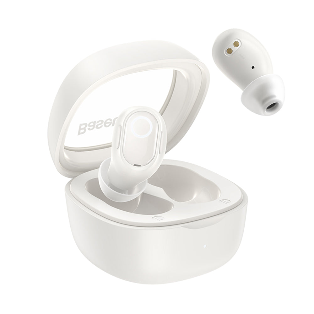 Handsfree Bluetooth Baseus Bowie WM02, TWS, Alb NGTW370202
