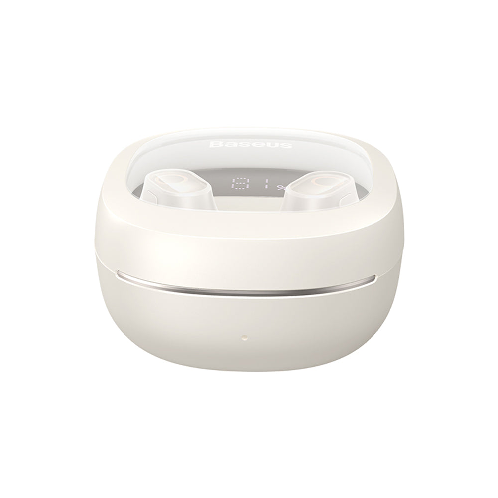 Handsfree Bluetooth Baseus WM02+, TWS, Alb NGTW370302