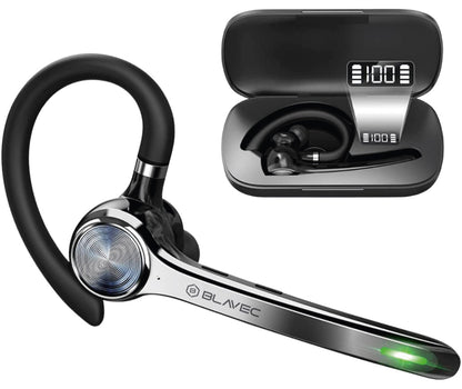 Handsfree Bluetooth Blavec Talk 1, MultiPoint, A2DP, Negru