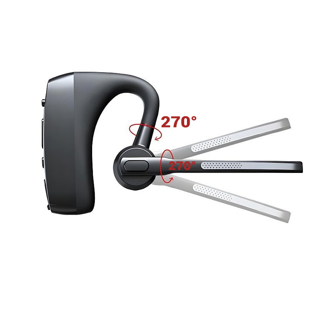 Handsfree Bluetooth Blavec Voyager 1, MultiPoint, A2DP, Negru