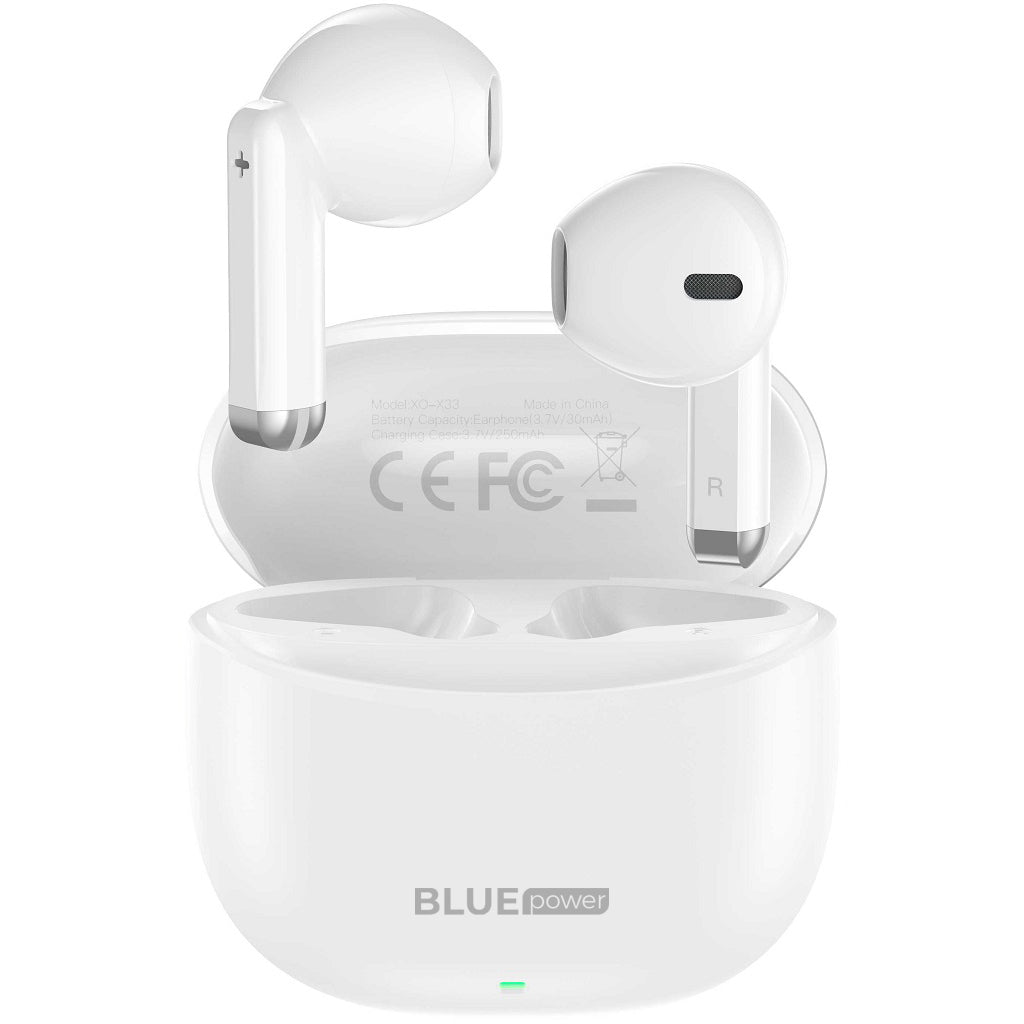 Handsfree Bluetooth Blue Power BPX33, TWS, Alb