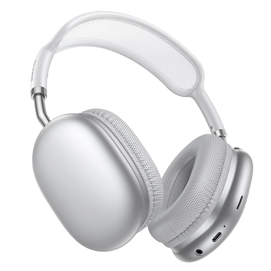 Handsfree Bluetooth Borofone BO36 Tone, A2DP, Argintiu