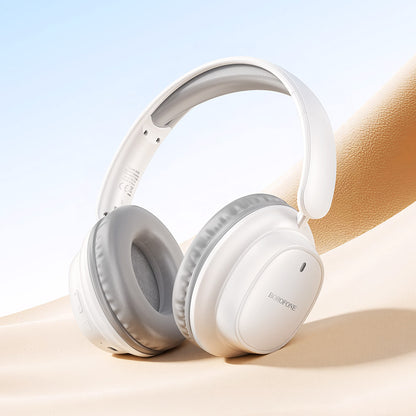 Handsfree Bluetooth Borofone BO39 Melotide, A2DP, Alb