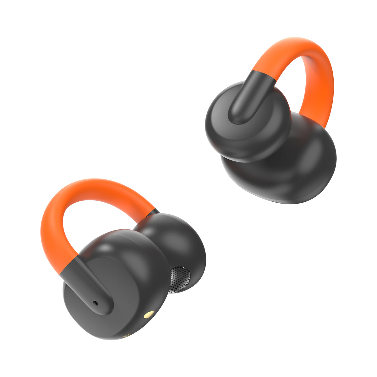 Handsfree Bluetooth Bugani Clip B21, TWS, Negru
