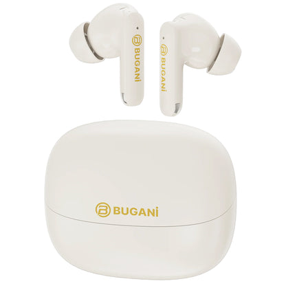 Handsfree Bluetooth Bugani Freebuds B20, TWS, ANC, Crem Deschis