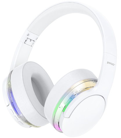 Handsfree Bluetooth BWOO BO-BW587, A2DP, ANC, Alb