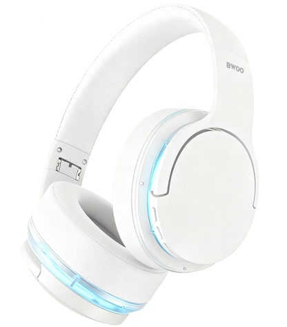 Handsfree Bluetooth BWOO BO-BW587, A2DP, ANC, Alb
