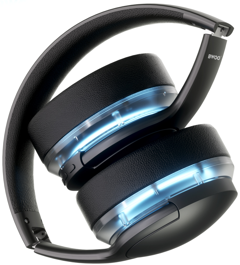 Handsfree Bluetooth BWOO BO-BW587, A2DP, ANC, Negru