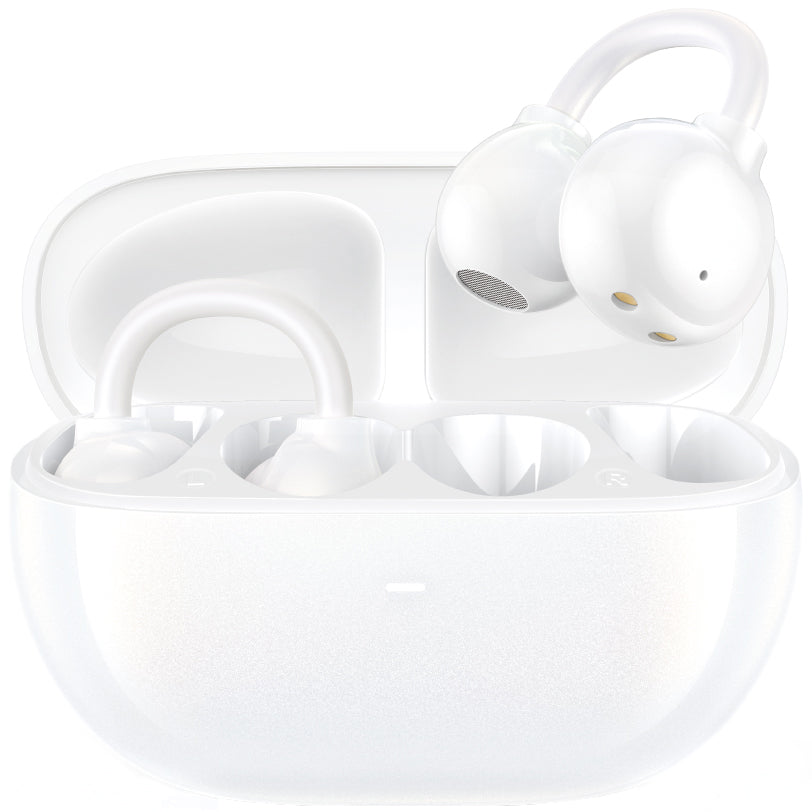 Handsfree Bluetooth BWOO BW39, TWS, Alb