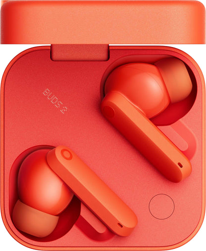 Handsfree Bluetooth CMF by Nothing Buds 2, TWS, ANC, MultiPoint, Portocaliu