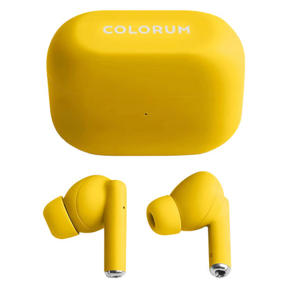 Handsfree Bluetooth Colorum CTWS-05, TWS, Galben