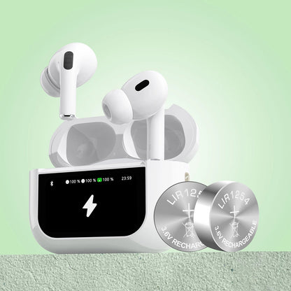Handsfree Bluetooth Dudao U19 Display, TWS, Alb