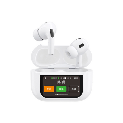 Handsfree Bluetooth Dudao U19 Display, TWS, Alb, Resigilat