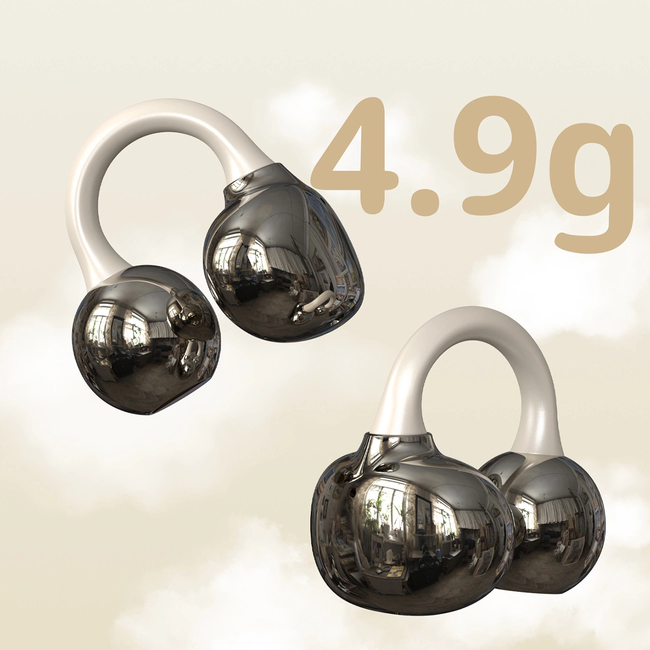 Handsfree Bluetooth Dudao U20, TWS, Alb