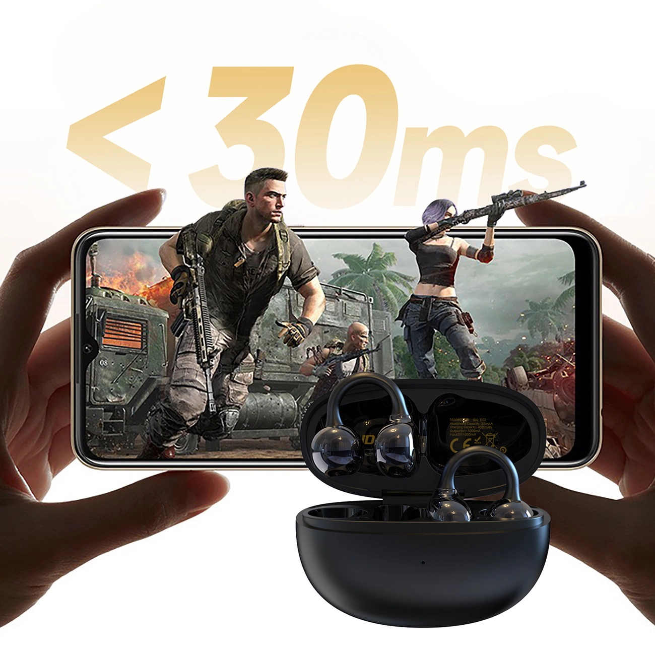 Handsfree Bluetooth Dudao U20, TWS, Alb