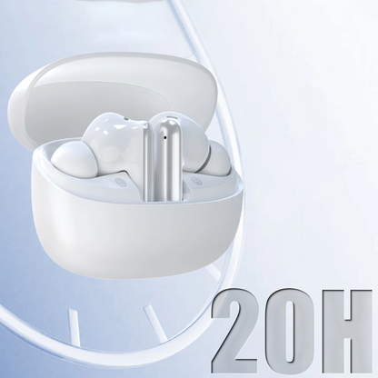 Handsfree Bluetooth Dudao U21, TWS, ANC, Alb