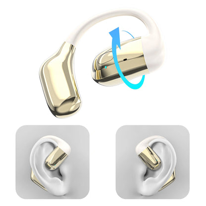 Handsfree Bluetooth Dudao U4Pro, A2DP, Bej Auriu