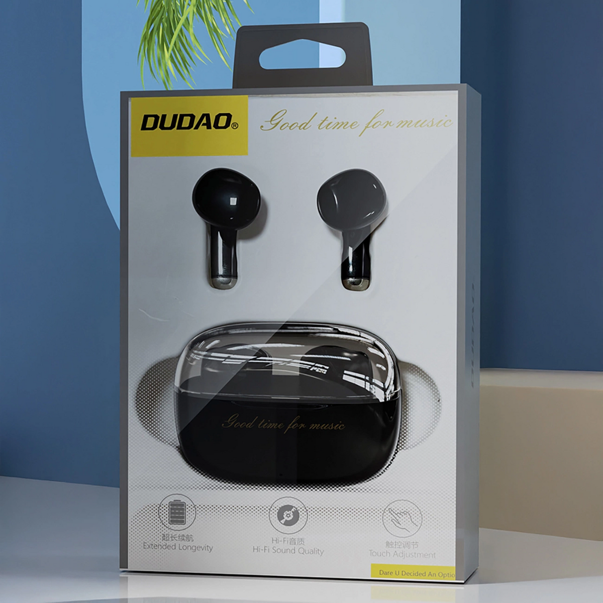 Handsfree Bluetooth Dudao U8, TWS, Negru