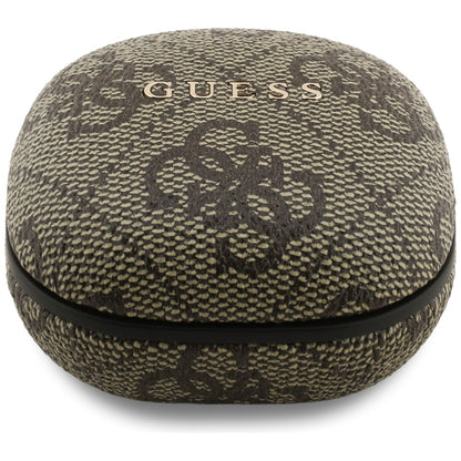 Handsfree Bluetooth Guess 4G Classic Metal Logo, TWS, Maro