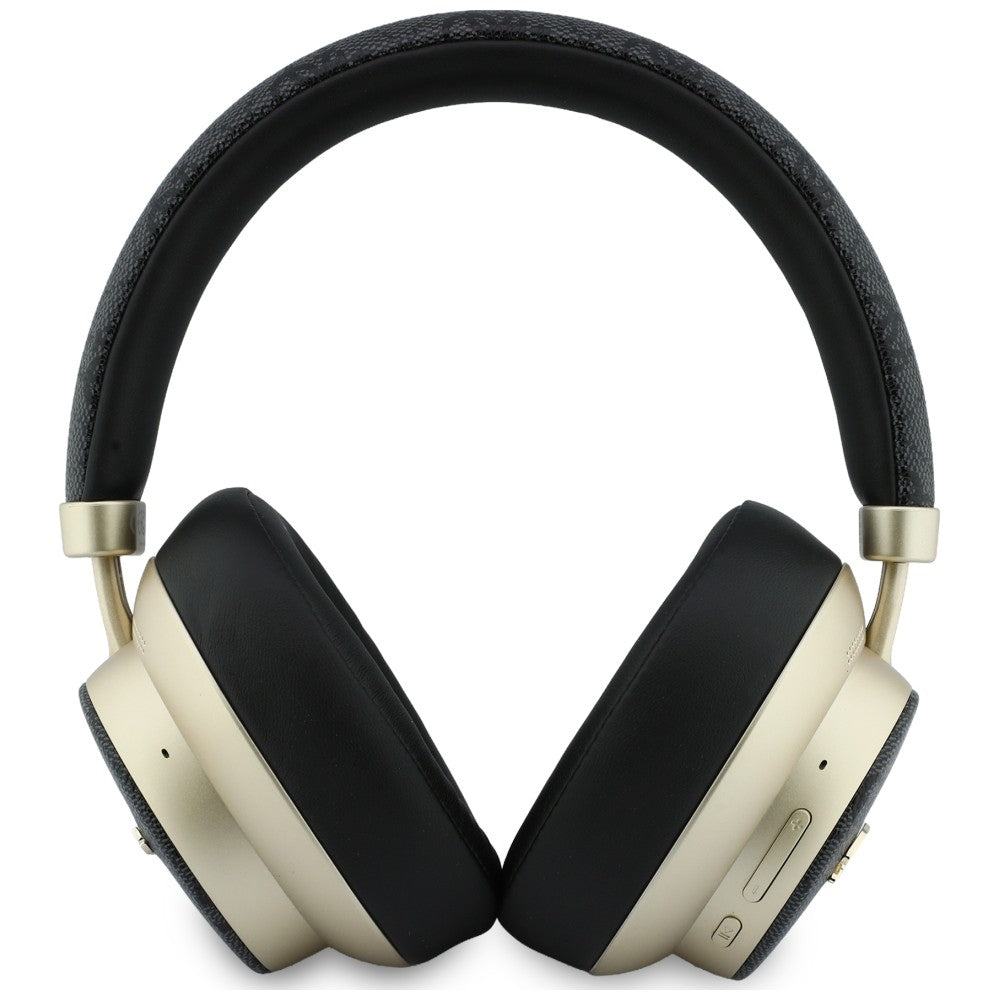 Handsfree Bluetooth Guess 4G Gold Script Metal, A2DP, Negru