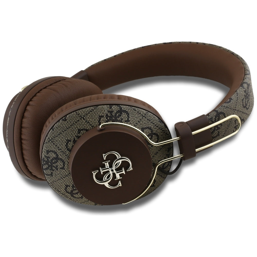 Handsfree Bluetooth Guess 4G Metal Logo, A2DP, Maro