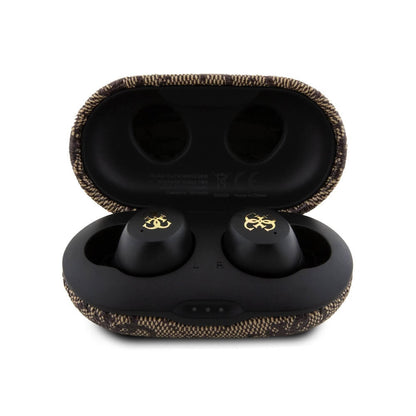 Handsfree Bluetooth Guess 4G Metal, TWS, Maro