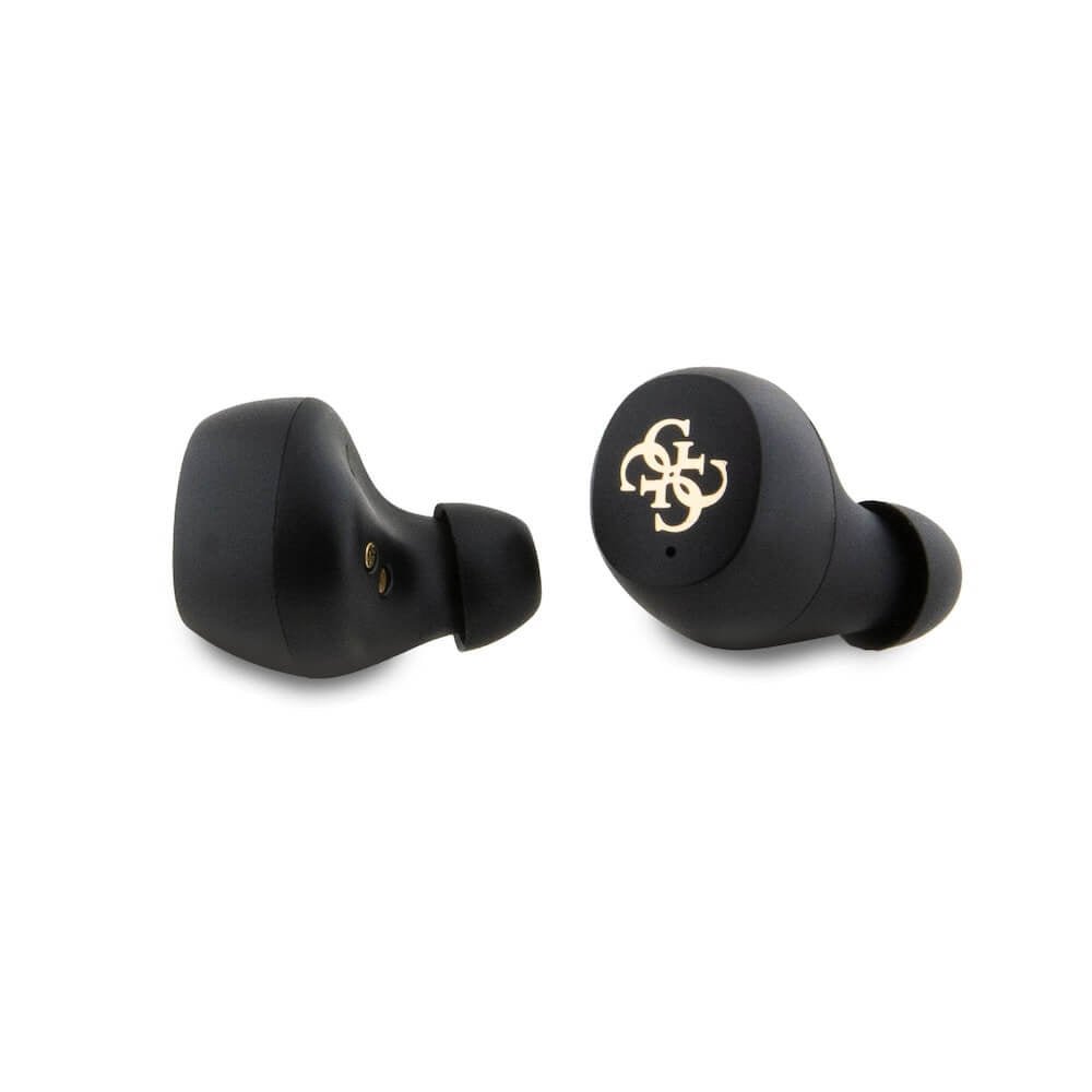 Handsfree Bluetooth Guess 4G Metal, TWS, Negru