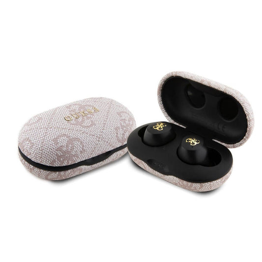 Handsfree Bluetooth Guess 4G Metal, TWS, Roz