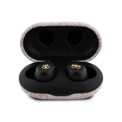 Handsfree Bluetooth Guess 4G Metal, TWS, Roz