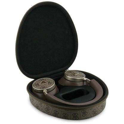 Handsfree Bluetooth Guess 4G Gold Triangle Logo, A2DP, Maro