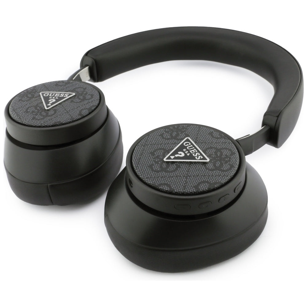 Handsfree Bluetooth Guess 4G Triangle Logo, A2DP, Negru