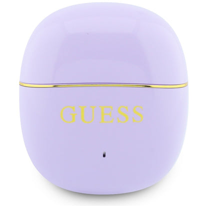 Handsfree Bluetooth Guess Glossy Gold Line Classic, TWS, Mov