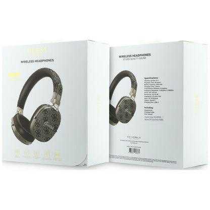 Handsfree Bluetooth Guess Metal 4G Script Logo, A2DP, Maro