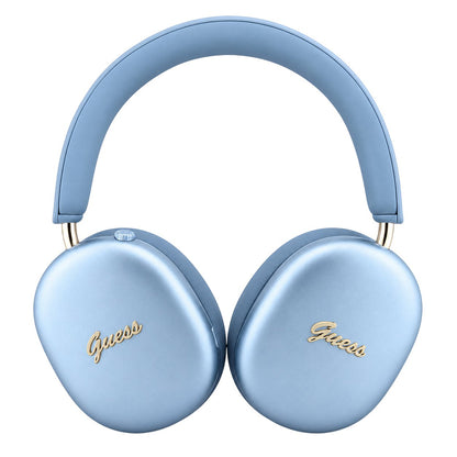Handsfree Bluetooth Guess Metal Script Logo, A2DP, Albastru