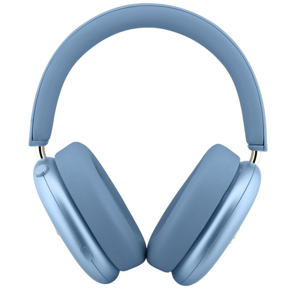 Handsfree Bluetooth Guess Metal Script Logo, A2DP, Albastru