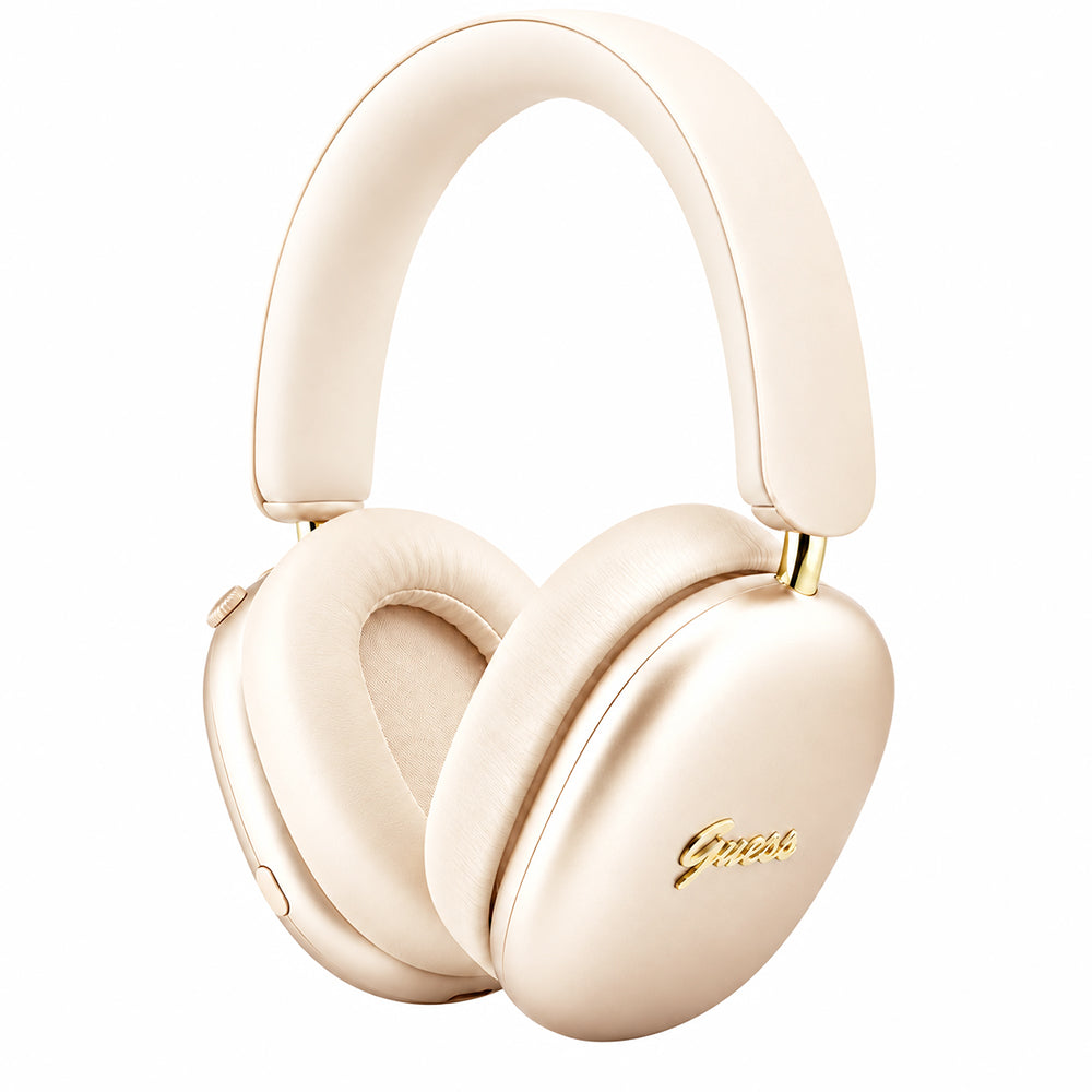 Handsfree Bluetooth Guess Metal Script Logo, A2DP, Bej