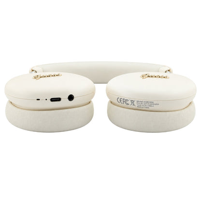 Handsfree Bluetooth Guess Metal Script Logo, A2DP, Bej