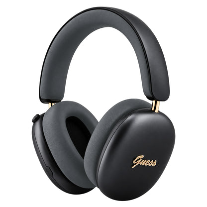 Handsfree Bluetooth Guess Metal Script Logo, A2DP, Negru