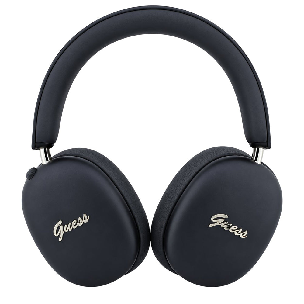 Handsfree Bluetooth Guess Metal Script Logo, A2DP, Negru