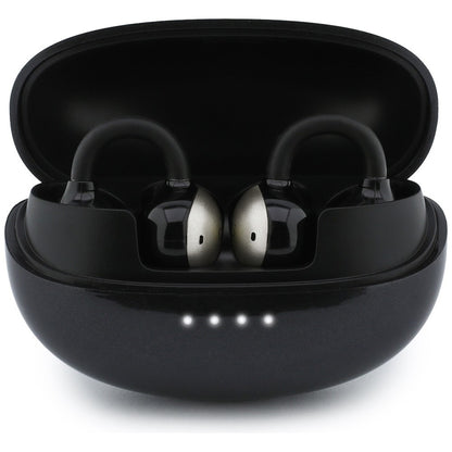 Handsfree Bluetooth Guess Metalic Finish Electropated Parts Classic, TWS, Negru