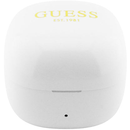 Handsfree Bluetooth Guess Mini Classic, TWS, Alb
