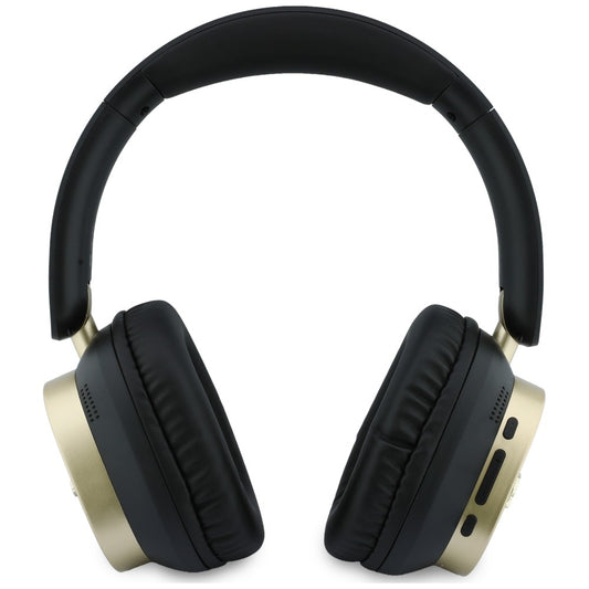Handsfree Bluetooth Guess Rectangle Metal Script, A2DP, Negru