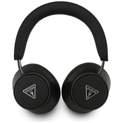 Handsfree Bluetooth Guess Saffiano Triangle Logo, A2DP, Negru