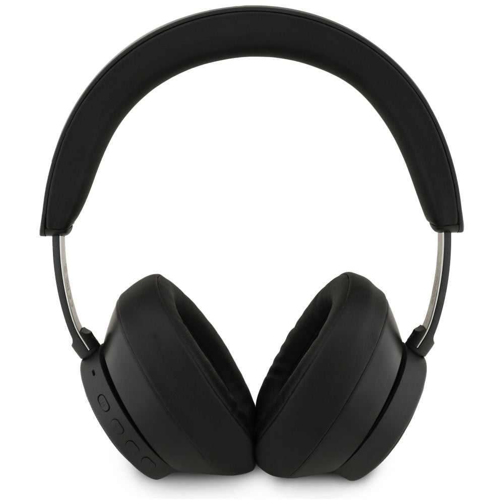 Handsfree Bluetooth Guess Saffiano Triangle Logo, A2DP, Negru