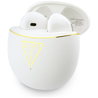 Handsfree Bluetooth Guess Script Print, TWS, Alb